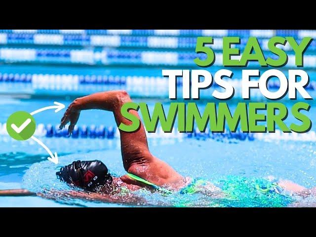 5 Swim Tips for Swimming success! || NVDM Coaching