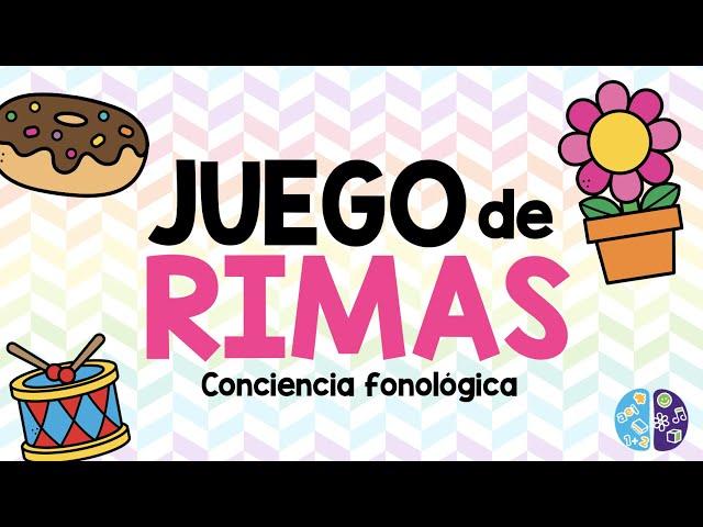 Juego de Rimas - Conciencia Fonológica - Minders #canaleducativo