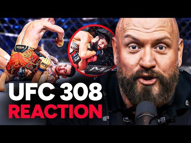 Topuria KO’s Holloway + Khamzat MAULS Whittaker! - UFC 308