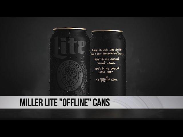 Miller Lite "Offline" Cans