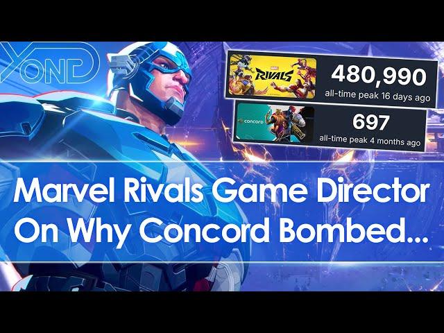 Marvel Rivals game director on why Concord bombed...