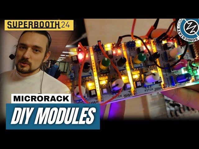 SUPERBOOTH 2024: Microrack - DIY Modules