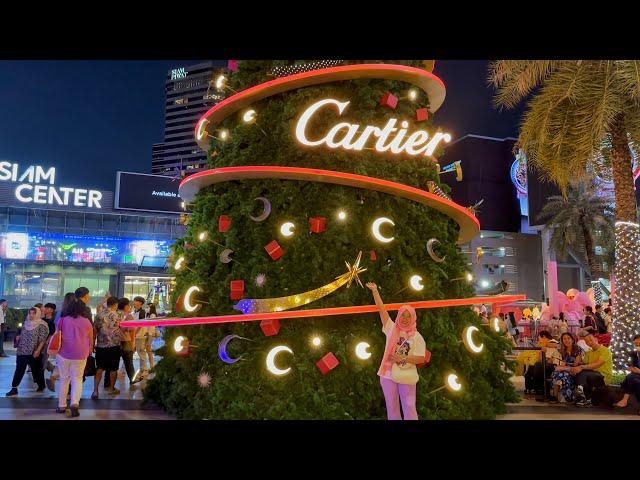  4K HDR |  Christmas Vibes Across Bangkok 2024 | Must-See Festive Decorations! 