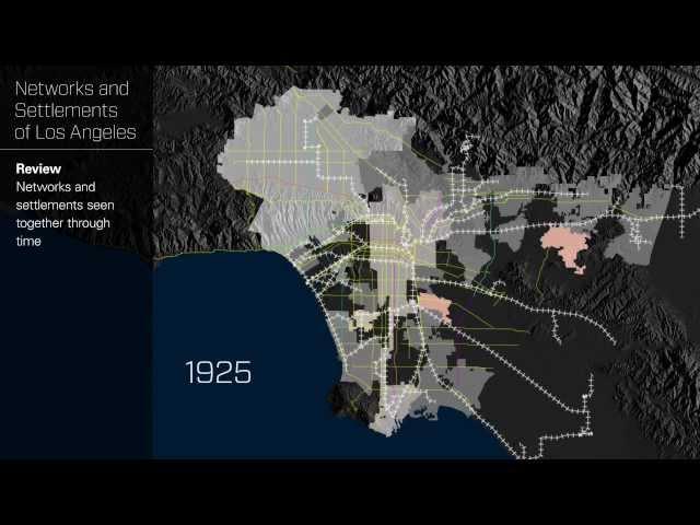 Networks and Settlements of Los Angeles