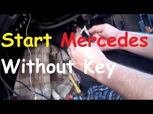 How to start Mercedes Benz Without Key on Wire