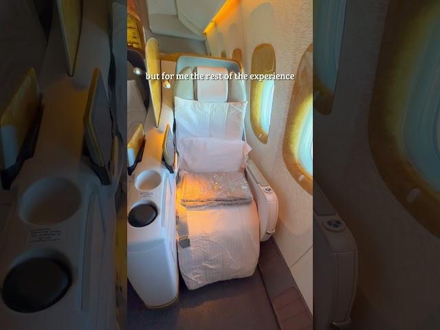 Why Do People Hate Emirates 777 Business Class?! #shorts