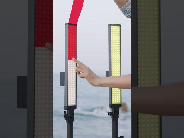 Outdoor shooting made easy with the BH20B LED video light stick kit!