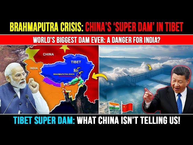 India Vs China Tensions: Tibet Super Dam On Brahmaputra River | Inconnect News