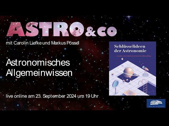 Astronomisches Allgemeinwissen