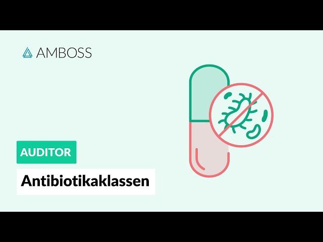 Antibiotikaklassen -- Antibiotika Teil 1 -- AMBOSS Auditor