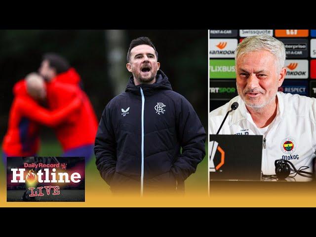 Hotline Live | BREAKING Old Firm face Hampden lockout over pyro | Rangers vs Fenerbahce preview