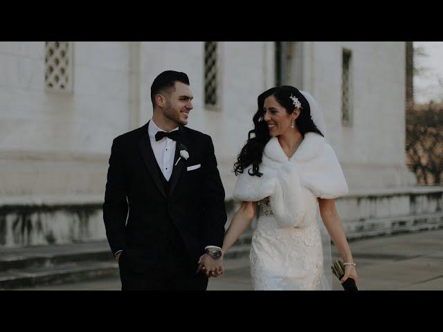 Cinematic Story Driven Wedding Film | The Detroit Masonic Temple