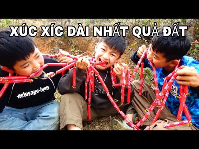 TIỂU BẢO VLOG ( TẬP 16) XÚC XÍCH DÀI 50 MÉT