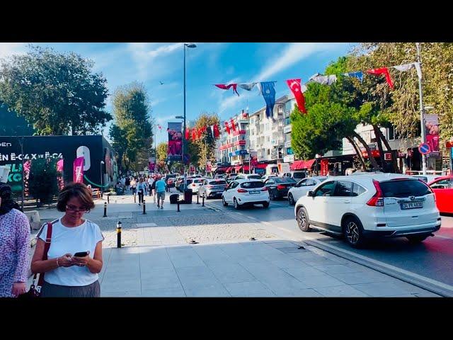 Bagdat Caddesi Istanbul 4K Walking Tour Turkiye | Istanbul Shopping Street