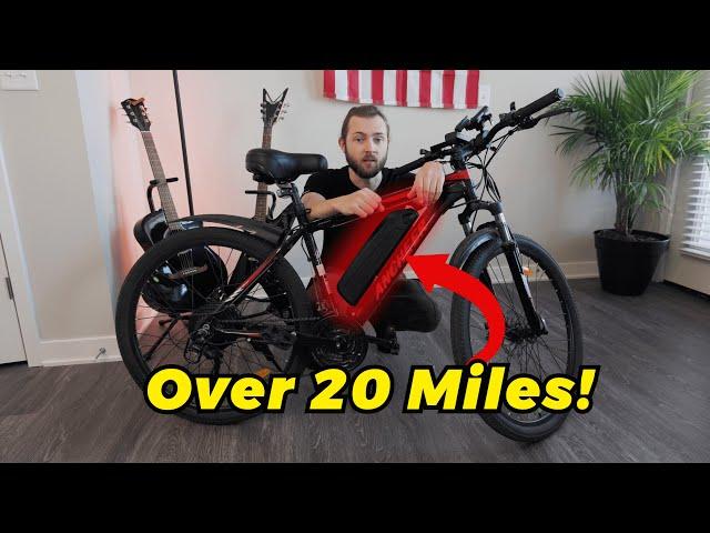 $400 Amazon E-Bike Range Test: How Far Can You Go On an Ancheer Electric Bike Battery?