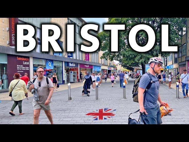 Full Video: Bristol, England, UK - 4K Bristol City Centre Summer Walking Tour and Travel Guide