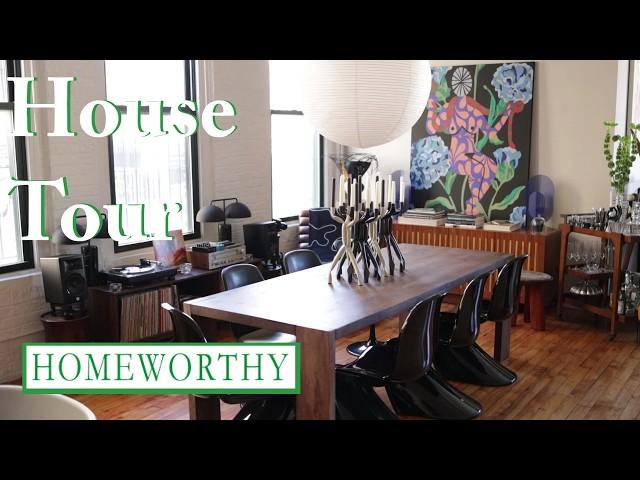 HOUSE TOUR | An Artist’s Eclectic Loft Apartment in Wicker Park, Chicago