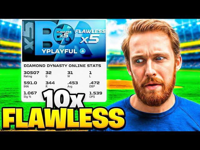 I Played A 10X Flawless Player In MLB 25