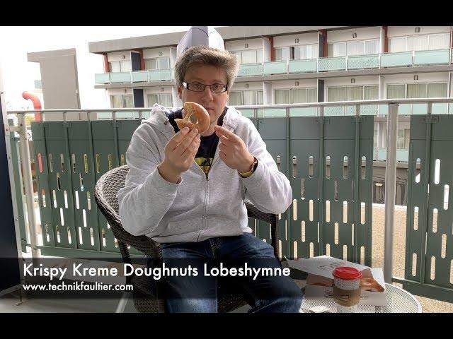 Krispy Kreme Doughnuts Lobeshymne