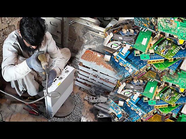 Unique Way To Recover Pure 24K Gold From Electronics Scrap | Gold Scrap