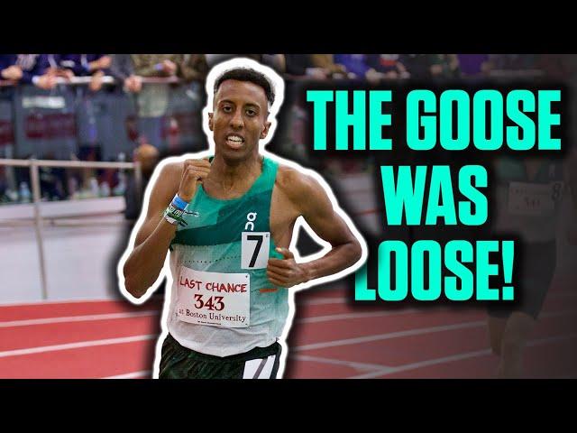 Yared Nuguse Attempts to Break Ingebrigtsen's Indoor Mile World Record At Last Chance Qualifier BU