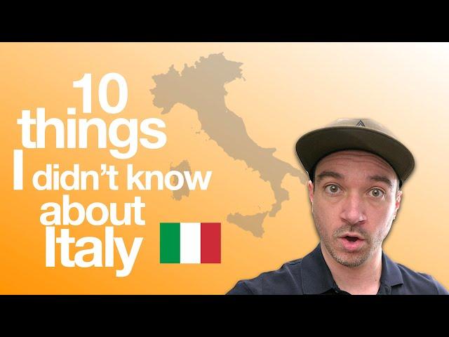 Italian Culture Shocks (as an American)