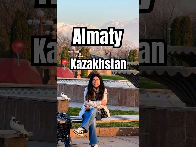 Have you been to #Almaty #kazakhstan! Watch our vlog! #shorts #mountains #snow #travel #vlog #indian