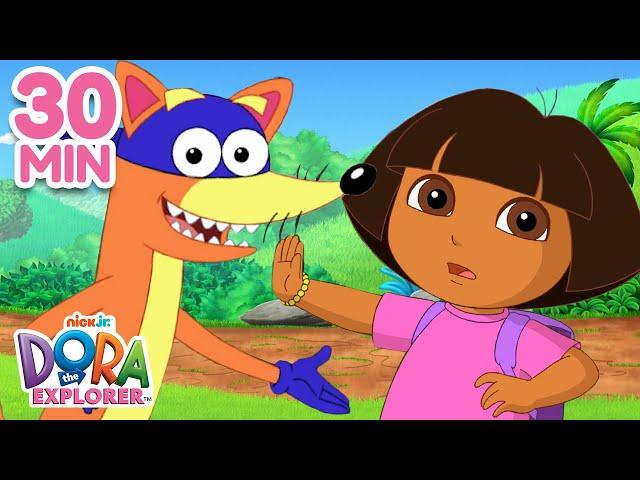 Swiper’s Sneakiest Swipes!  | 30 Minutes | Dora the Explorer