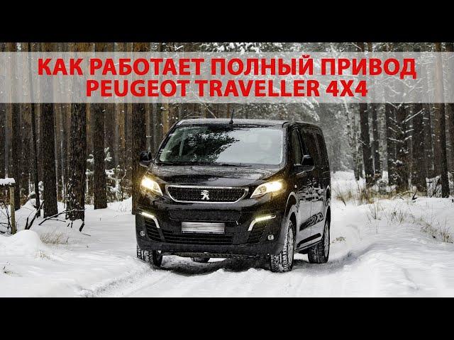 Как работает полный привод Пежо Тревеллер 4x4 и чем он лучше Мультивана? Мнение профессионала