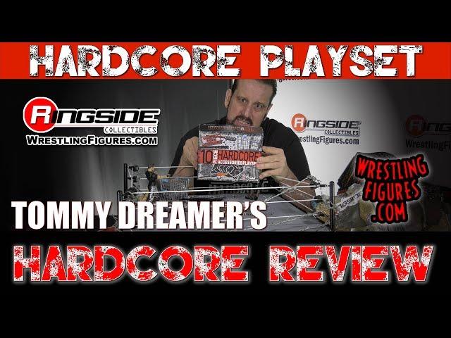 FIGURE INSIDER: Tommy Dreamer's Hardcore Review:  10-Piece Hardcore Accessories Playset