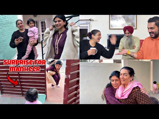 Kanchan Ne Manheer Ko diya Surprise || Family Meet Up In Patiala