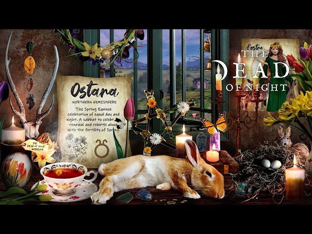 Witch's Ostara Altar Ambience ️ | Spring Equinox | Witch ASMR & Nature Sounds