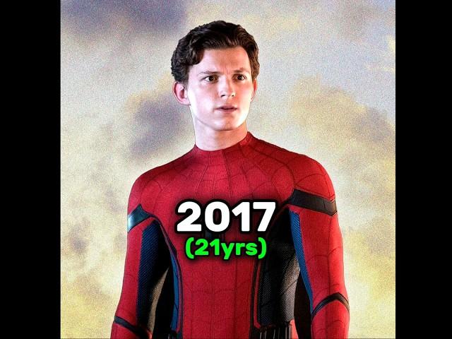 Tom Holland aka "Spider Man" ️ | Evolution (2012-2024)..#tomholland #spiderman #marvel #nowayhome