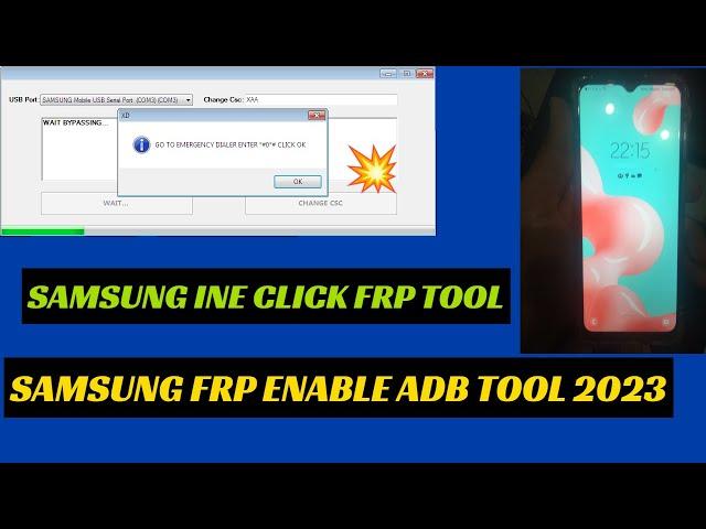 SAMSUNG FRP ENABLE ADB TOOL 2023 | frp all samsung adb method | samsung frp bypass tool | New 2023