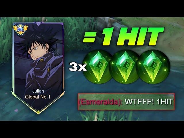 FINALLY! TRY THIS NEW JULIAN 1 HIT BUILD 2024 (insane damage) - MLBB