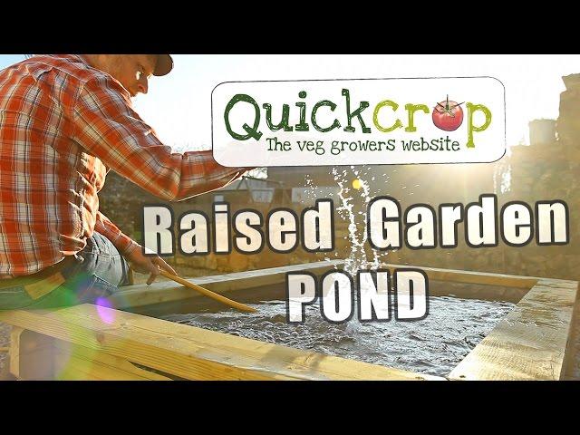 Raised Garden Ponds