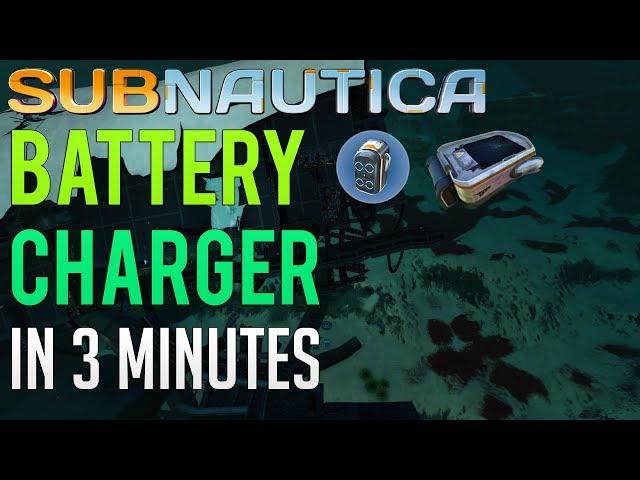 Find the Battery Charger in under 3 minutes | Subnautica guide