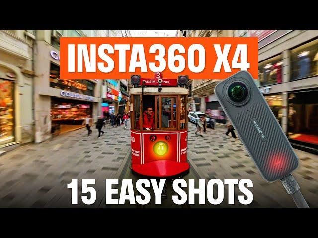 Insta360 X4: How To Film And Edit 15 Easy Shots In Istanbul For A Travel Vlog Video