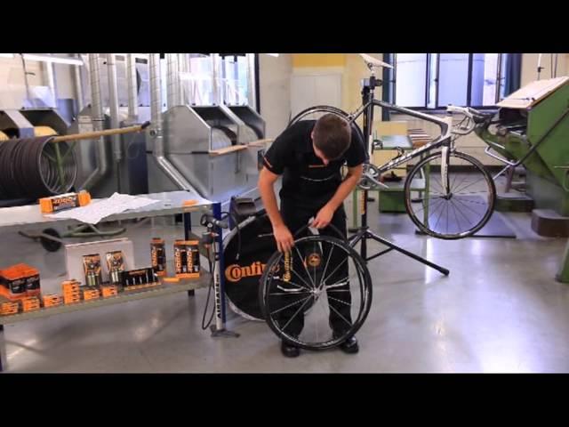 Continental - Road bike Mounting beaded-edge or folding tires