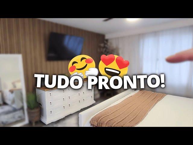 QUARTO FINALIZADO, FICOU DO JEITO QUE SONHAMOS!