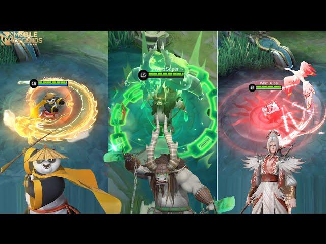 GAMEPLAY 10 NEW SKIN - PO, GENERAL KAI, LORD SHEN KUNGFU PANDA, COLLECTOR MIYA, BLACKLIST ESTES