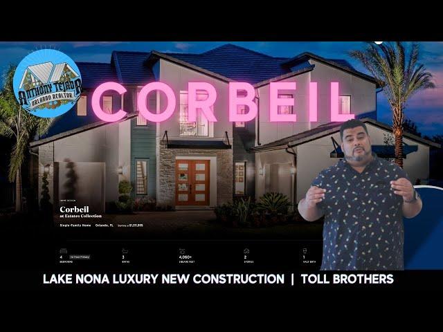 LUXURY HOME IN LAKE NONA !! | Corbeil Model | Lake Nona New Construction | Toll Brothers