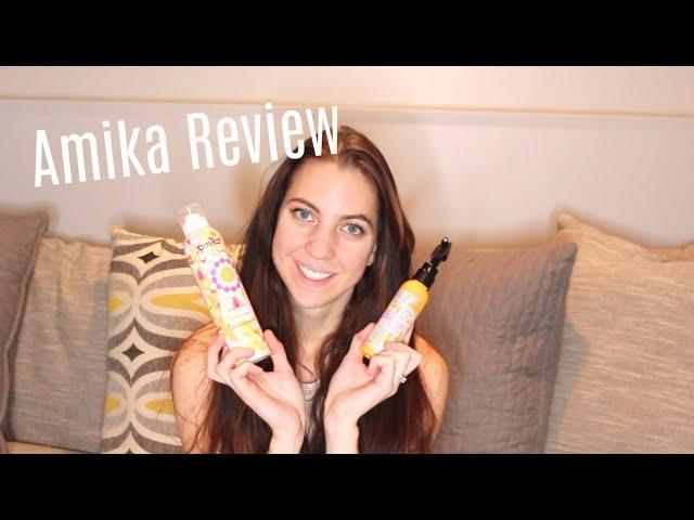 Amika Products Review | Testing out Dry Shampoo and Detangling Spray