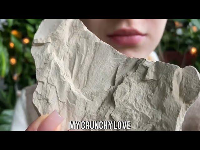 ASMR глины белый Туркестан | Snechalk #asmr