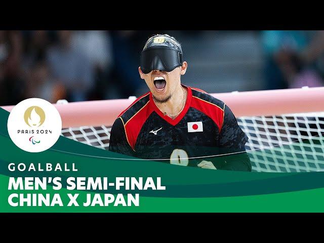 Men's Semi-final:  China X Japan  | Goalball - Paris 2024 Paralympics