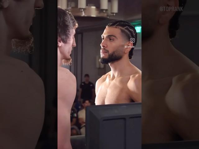 INTENSE! Weigh Ins | 135lbs | Raymond Muratalla vs Zaur Abdullaev | San Diego, California
