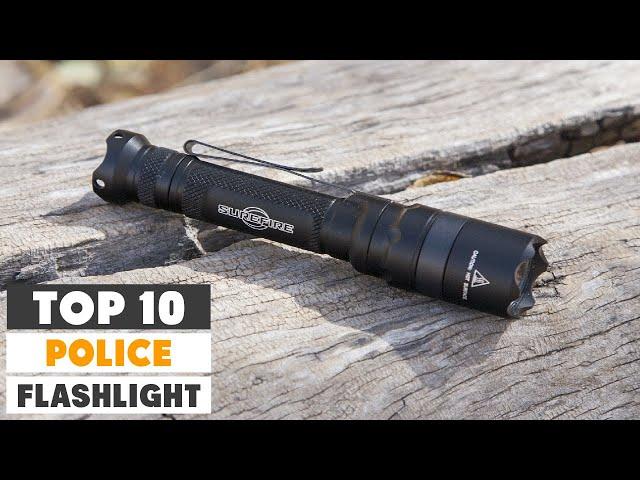 Top 10 Best Police Flashlights in 2024 | In-Depth Reviews & Buying Guide