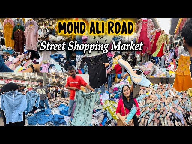 Mohd Ali Road | MINARA MASJID | Street Shopping Market |