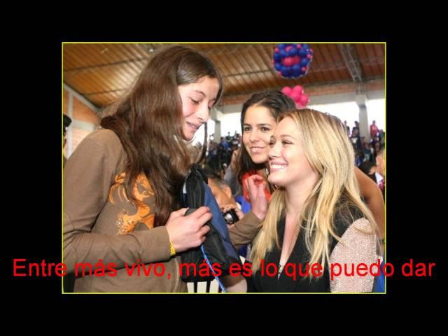 Hilary Duff - I'll Give Anything But Up (Español) Hilary Duff is my idol...