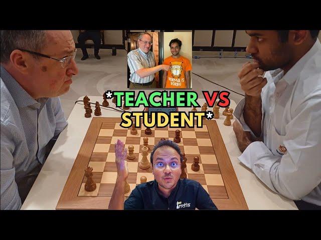 Teacher takes on the student | Boris Gelfand vs Arjun Erigaisi | Gashimov Memorial 2023